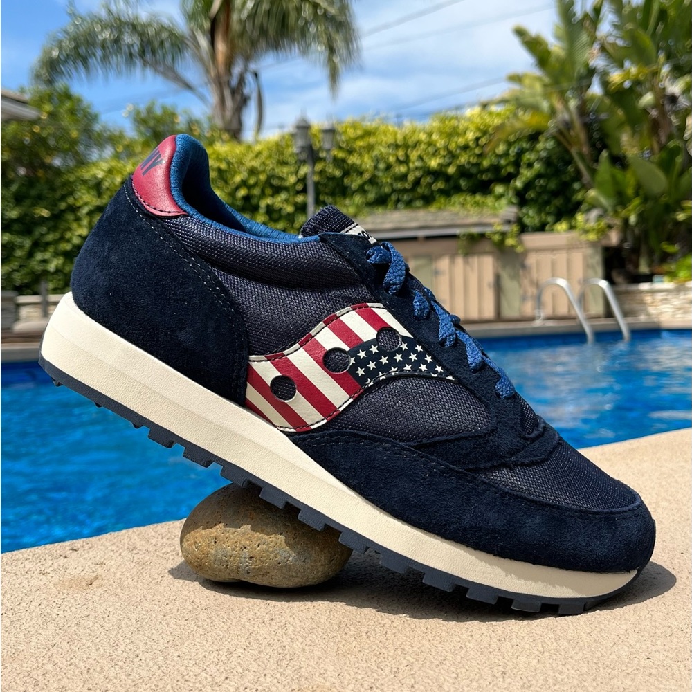Saucony Jazz 81 Stars and Stripes Sneakers - Picture 7 of 14